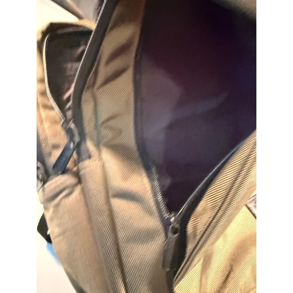 Herschel Supply Co Cordura Ballistic Backpack Olive Green Laptop Travel Bag